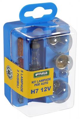 TROUSSE LAMPADE 12V H7