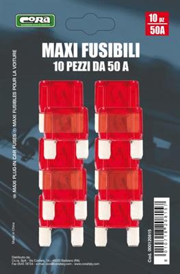 10 MAXI FUSIBILI 50A