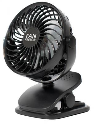 VENTILATORE RICARICABILE 4 SPEED CON CLIP