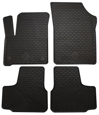 TAPPETI GOMMA SEAT MII,SKODA CITIGO,VW UP ELET.19> 4 PZ.