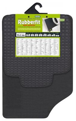 TAPPETI GOMMA ANT.RUBBERFIT-7 NERO