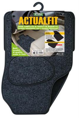 SR TAPPETI ACTUALFIT 4 GRIGIO MOQUETTE