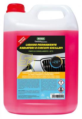 LIQUIDO RADIATORI 5LT -20 ROSSO