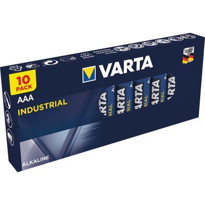 #PILE VARTA AAA MINISTILO INDUSTRIAL X10