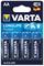 PILE VARTA AA LONGLIFE POWER X 4