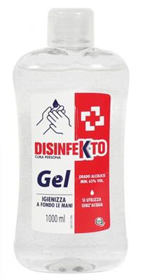 #DISINFECTO GEL MANI 1LT. C/TAPPO FLIP TOP