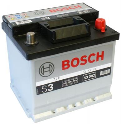 BATTERIA BOSCH S3 45AH