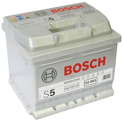 BATTERIA BOSCH S5 52AH