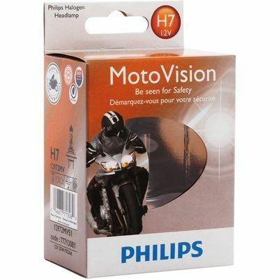 #LAMPADA H7 PHILIPS MOTOVISION