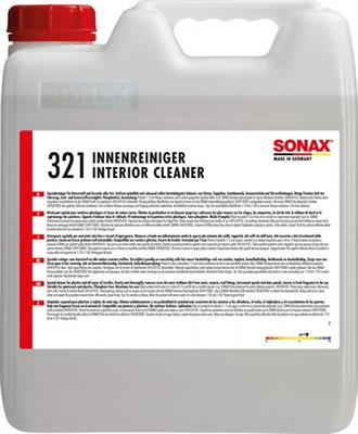 SONAX DETERGENTE PER INTERNI AUTO 10L