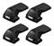 THULE SET 4 PIEDI EDGE FLUSH RAIL 7206