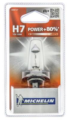 #MICHELIN POWER +80% 1 H7 12V 55W