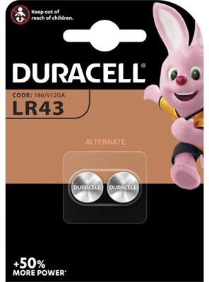 DURACELL PILA LR43 2PZ.