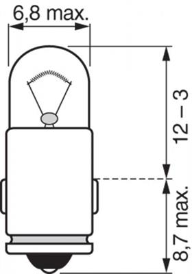 #BOSCH LAMPADINA 24V 3W