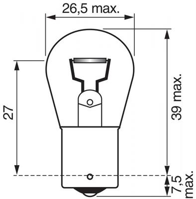 #BOSCH LAMPADINA 24V 15W