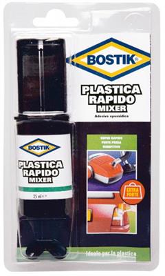 BOSTIK PLASTICA RAPIDO MIXER BLISTER 25 ML BICOMPONENTE