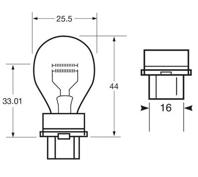 RING LAMPADA 12V 21/7W P27/7W