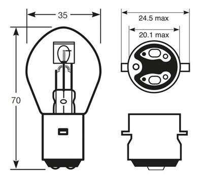 RING LAMPADA 6V 35/35W