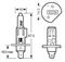 LAMPADA H1 RING 12V 55W