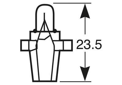 RING LAMPADA ZOCC. MARRONE 12V 1,2W