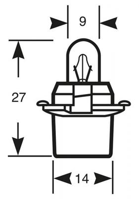 RING LAMPADA ZOCC. BIANCO 12V 2CPW