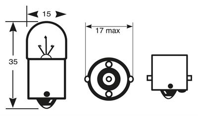 RING LAMPADA 12V 10W RY10W