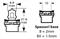 RING LAMPADA ALOGENA 12V 3W