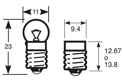 RING LAMPADA 24V 2,8W