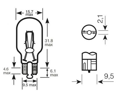 RING LAMPADA 12V 21CPW