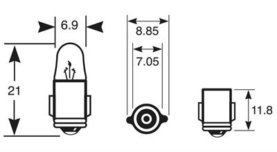 #RING TRUCKMASTER LAMPADA 24V 3W