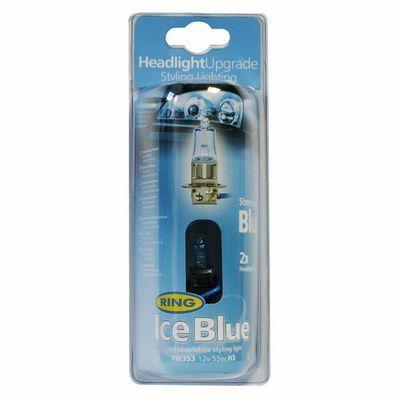 #LAMPADE H3 12V RING ICE BLUE KIT 2PZ