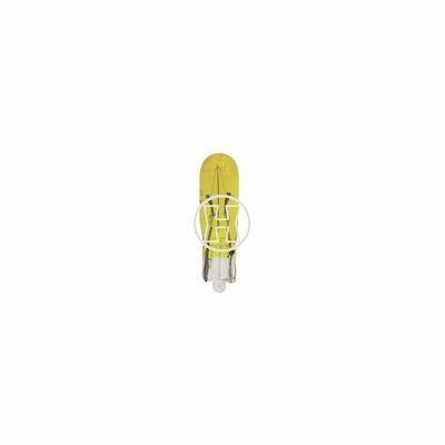 LAMPADA VETRO T5 12V 2,3W (W2X4,6d) AMBRATA