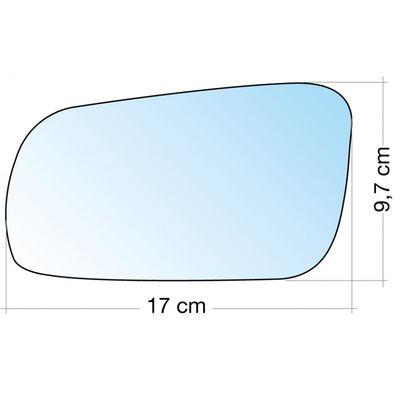 SOLO VETRO SX ASFERICO AUDI A3/A4/A6/100 95>01