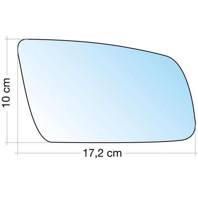 SOLO VETRO DX ASFERICO BMW SERIE 5 04>10