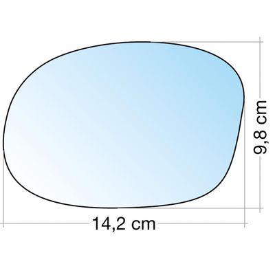 SOLO VETRO SX ASFERICO CITR.C2/C3/C3 PLURIEL >09/PEUG.1007