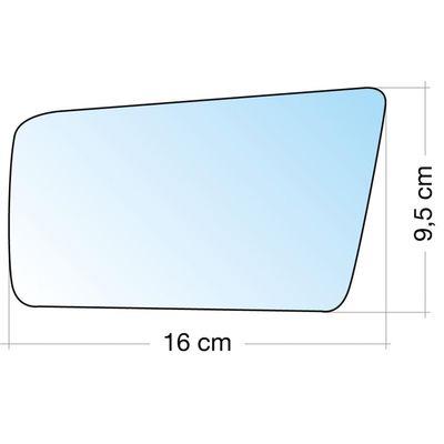 SOLO VETRO SX ASFERICO MERCEDES C180/C200/C250/E200 93>00