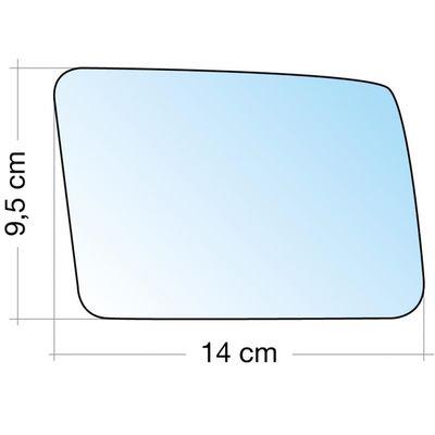SOLO VETRO DX OPEL ASTRA >93/CORSA >92