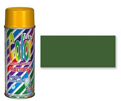 TUTTOCOLOR VERDE FOGLIA ML.400 (RAL 6002)