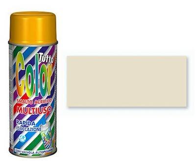 TUTTOCOLOR BIANCO PERLA 400ML ACRIL (RAL 1013)