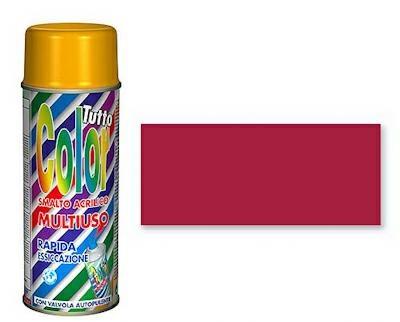 #TUTTOCOLOR ROSSO LAMPONE ML.400 (RAL 3027)