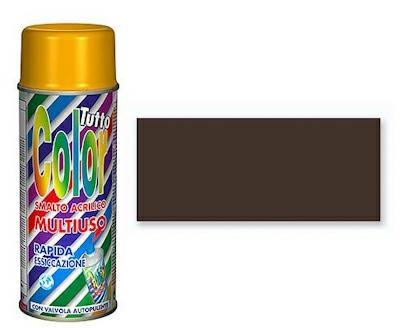 TUTTOCOLOR MARRONE CIOCCOLATO ML.400 (RAL 8017)