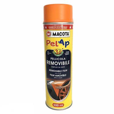 VERNICE PEL AP ARANCIO OPACO 500ML REMOVIBILE