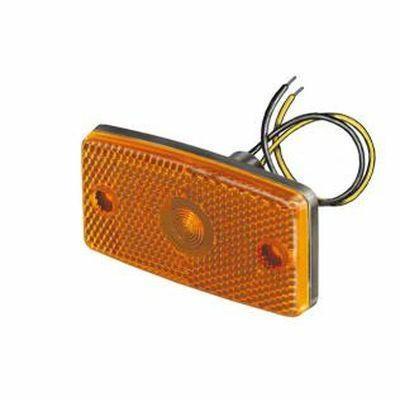 SEGNALATORE CON CATADIOTTRO TIPO COBO LUCE LED ARANCIONE