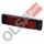 3LED FANALE INGOMBRO ROSSO 12/24V