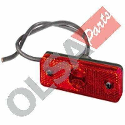 LED FANALE INGOMBRO ROSSO S/STAFFA