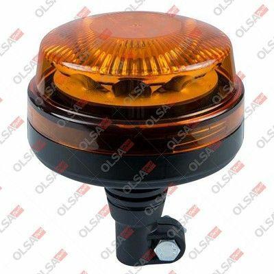 GIREVOLE LED ARANCIO C.INNESTO TUB.12/24V