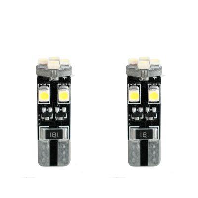 KIT 2 LAMPADE T10 LED W/CANCELLER 8 LED ULTRAWHITE