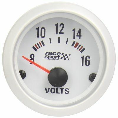 VOLTMETRO RACE SPORT 52MM.12V