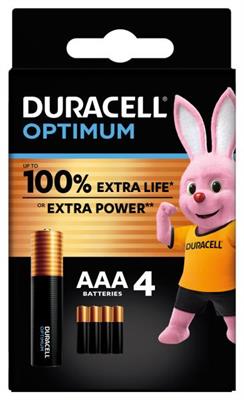 DURACELL OPTIMUM AAA B4 X8 - RFT