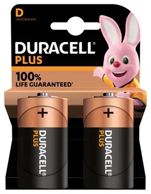 DURACELL PLUS TORCIA 100 D BLIST.2PZ.